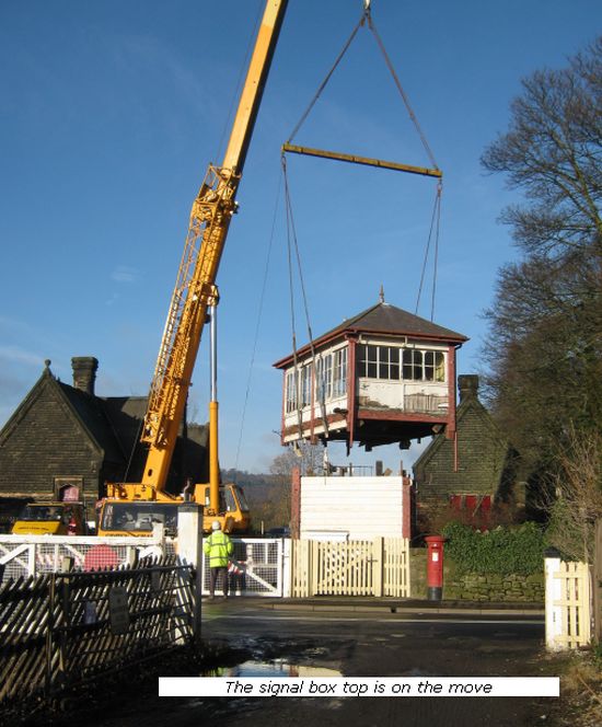 Signal box top on move