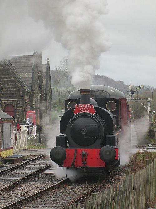 Peak Rail steam-hauled Santa trains